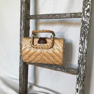 Vintage Straw/Wicker Handbag